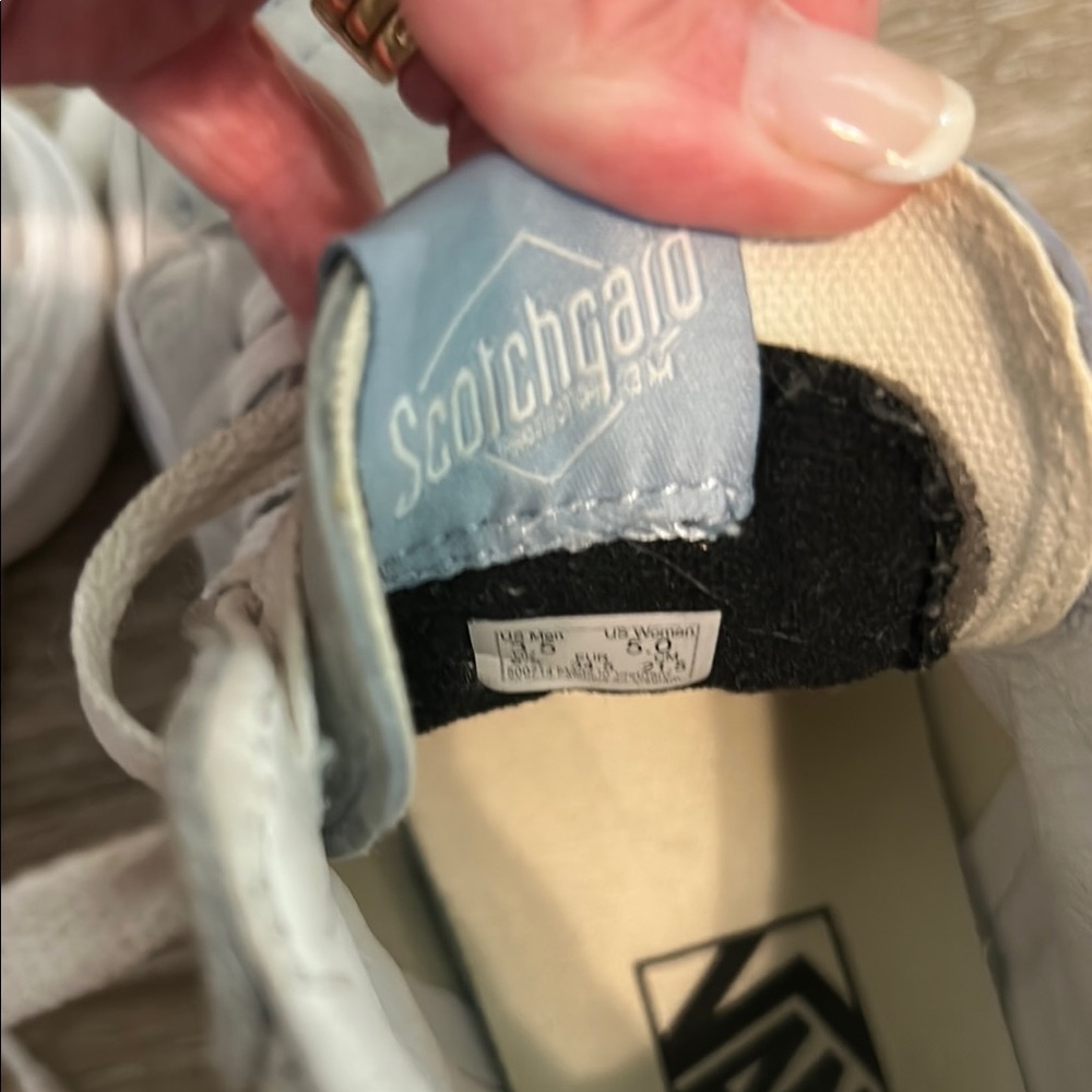 VANs Sage Green/Gray SK8-Hi Sentry High-Top Sneakers M 3.5 W 5 - Picture 5 of 7